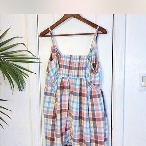 Old Navy Multicolor Plaid Dress